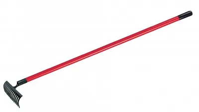 Obrázek produktu pro Levior Hrábě kovové 14z s násadou fiberglass
