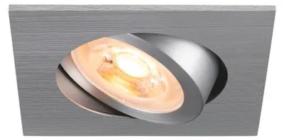 Obrázek produktu pro SLV 1007373 NEW TRIA 68, zapuštěné stropní svítidlo, čtvercové GU10, hliník