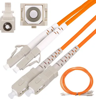 Produktbild von Extralink SC/UPC LC/UPC Patchkabel OM2 MM Duplex 3m