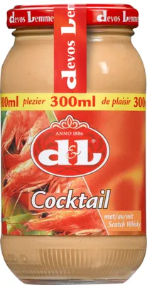 Image de DL Sauce cocktail au whisky écossais crémeuse, piquante et finement épicée 300ml