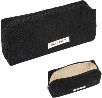 Produktbild von Leichtes Blumenmuster Etui schwarz