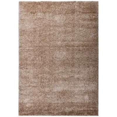 Zdjęcie produktu dla HOME DELUXE - Dywan SOFI - Kolor: Brązowy, Rozmiar: 230 x 160 cm - Przyjazny dla alergików, Wysokość podłogi: 4,3 cm, 100% polipropylen fryz I Dywan podłogowy Dywan z wzorem Shaggy