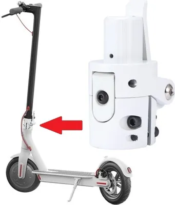 Produktbild von Lenkrad-Klappmechanismus für Xiaomi M365 / M365 PRO / PRO 2 / 1S / Essential - WEISS
