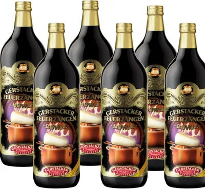 Image de Gerstacker Feuerzangenbowle Original corsé sucré 1000ml 6er Pack