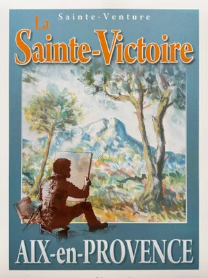 Imagen del producto de Aix-en-Provence - La Sainte-Victoire - Póster/Cartel de 30x40 cm