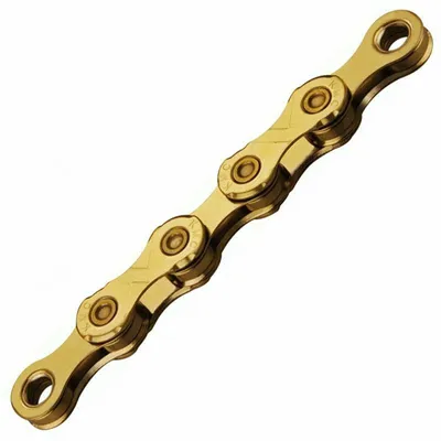 Produktbild von KMC Schaltungskette e12 Ti-N Gold 1/2' x 11/128', 130 Glieder, 12-fach