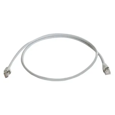 Produktbild von TELEGÄRTNER Patchkabel S/FTP, Cat.6A, LSOH, grau, 1 m