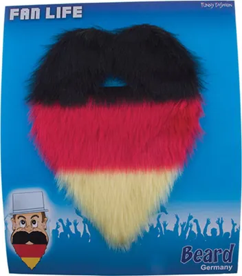 Produktbild von Fanbart Schwarz Rot Gold Deutschland -
