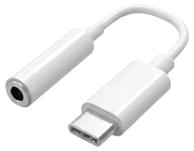 Immagine prodotto di BigBen Connected, adattatore da jack da 3,5 mm a USB-C, bianco