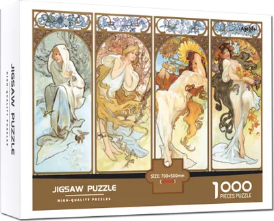 Image de Puzzle 1000 pièces, puzzle adulte, puzzle coloré pour adultes et enfants à partir de 14 ans, zone de soutien A-F- 70x50cm