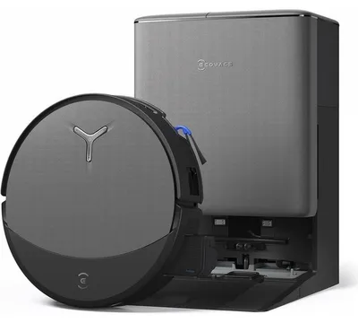 Produktbild von Ecovacs DEEBOT T90 PRO OMNI EU, Beutellos, Weiß, Rund, Staubbeutel, 0,25 l, Ladend, Purification
