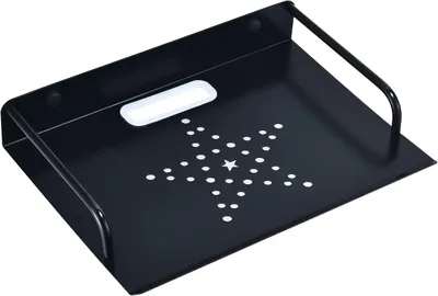Productafbeelding van Kleine projector wandplank - Tv - Boxhouder - Multimedia - Wandmontage - Rek voor Tv - Accessoires zoals modem - Dvd