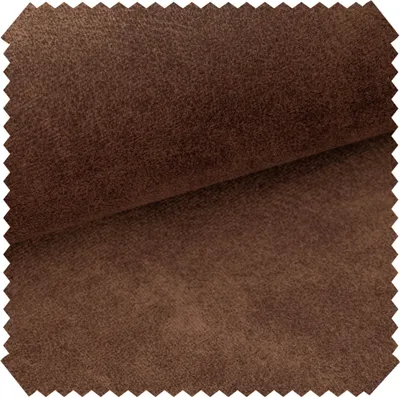 Produktbild von novely® COUEN Ultraweicher Antik Möbelstoff - Vintage Velours Polsterstoff - Pflegeleichte Meterware 1lfm - Farbe: 08 Cognac Braun