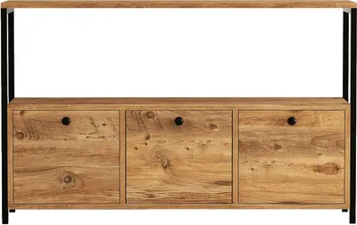 Obrázok produktu pre Skye Decor, Skrinka - Narula (orech + ?ierna)