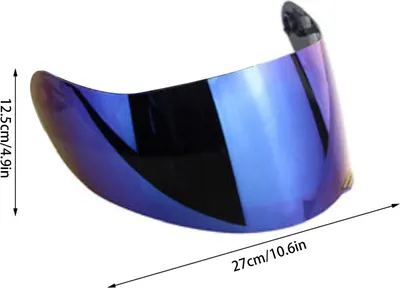 Obrázek produktu pro Objektiv motocyklové přilby proti poškrábání Motocyklová přilba Visor pro outdoorové aktivity