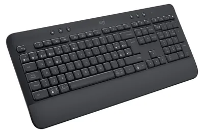Produktbild von Logitech Signature K650 - Tastatur - kabellos - Bluetooth 5.1 - QWERTY - Spanisch - Graphite