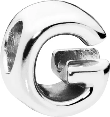 Zdjęcie produktu dla PANDORA Charms 797461 Litera alfabetu G Srebro 925