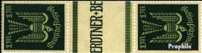Produktbild von Briefmarken Deutsches Reich 1922 Mi 215ZS Zwischenstegpaar postfrisch Flugpost