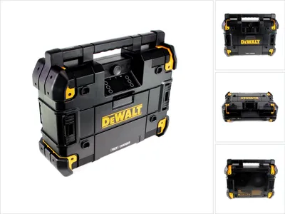 Produktbild von DeWalt DWST1-81078 Akku Netz Baustellenradio TSTAK DAB+ USB IP54 Bluetooth Solo - ohne Akku