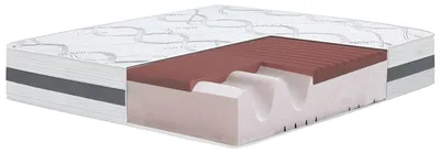 Produktbild von The White Stone Memory Foam Matratze 180x200 cm Höhe 27 cm | Hypoallergener und Atmungsaktiver Bezug | Orthopädische Anpassungsfähige Eigenschaften | Mittelfeste bis Feste Härte | Hergestellt in Italien