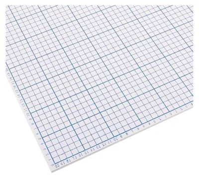 Produktbild von Schneidematte für Stoffarbeiten mit Rasterdesign