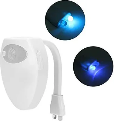 Produktbild von Toilettenlicht, USB -Ladung, LED -Bewegungsinduktion, Badezimmersensor farbenfrohe Nachtlicht leichter Zugang, wasserdichte Energieeinsparung, 16 Farb