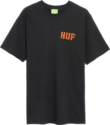 Produktbild von T-Shirt Huf TS01662-BLACK für Herren