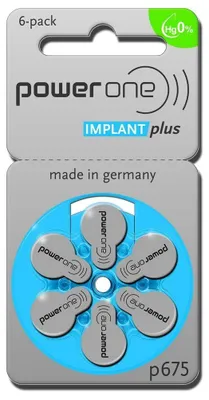 Produktbild von 60 Stück Varta Implant Plus 675-570 mAh 1,4 V