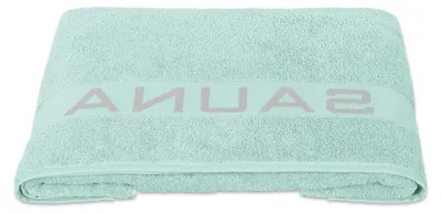 Produktbild von Saunatuch Colares, XXL Frottee Saunahandtuch für Damen, Baumwolle, Mint, 80x200 cm