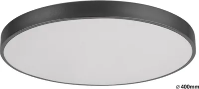 Produktbild von Deckenleuchte Rabalux Tesia 3314 Deckenleuchte 36W 40x5cm Matt Schwarz