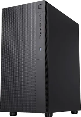 Produktbild von itek SYLENT 03NP, Midi Tower, PC, Schwarz, ATX, ITX, micro ATX, Acrylnitril-Butadien-Styrol (ABS), SPCC, 16 cm
