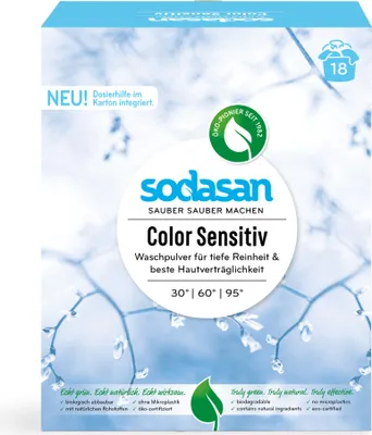 Produktbild von SODASAN Waschpulver Color Sensitiv 1.01 kg