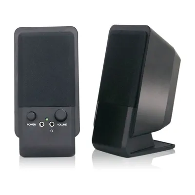 Produktbild von MediaRange MROS352, 1-Weg, 2.0 Kanäle, Kabelgebunden, 6 W, 180 - 20000 Hz, Schwarz