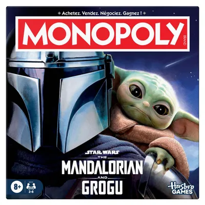 Produktbild von Monopoly Star Wars The Mandalorian and Grogu, 8 Jahr(e)