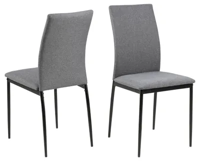 Image de Des Chaise de salle à manger, gris.