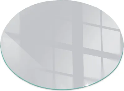 Obrázek produktu pro Skleněná podlahová deska pro Fi 80 cm - Skleněná krbová deska - Skleněná krbová deska - Ochranné sklo - Ochranná deska proti jiskrám - Skleněná podlahová deska proti ohni - Tepelná ochrana - Ochrana podlahy ze skla - Barva šedá