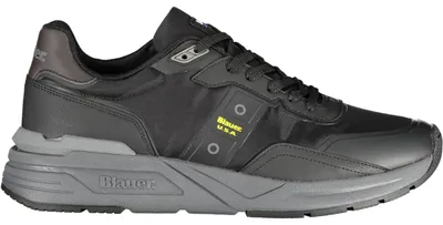 Produktbild von Herren-Sportschuh Schwarz mit Kontrasten und Applikation