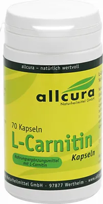 Produktbild von L-Carnitin Kapseln 70 St