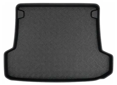 Productafbeelding van Rubberen kofferbakmat voor Saab 9-3 II 2005-2014 (stationwagen) – zwart, op maat