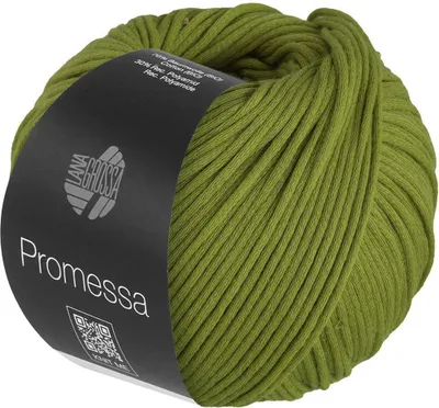 Produktbild von Lana Grossa PROMESSA 50 g weich gefülltes Schlauchgarn 125 m Farbe 32 - Avocadogrün