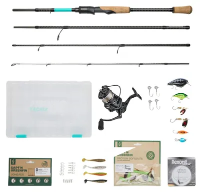 Produktbild von Fishing-King Tackle Angelset Forelle/Barsch