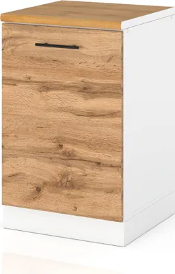 Zdjęcie produktu dla Szafka Kuchenna Stojąca Z Blatem Modułowa 50Cm Spremium Dąb Wotan