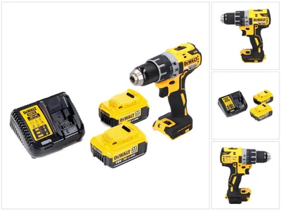 Produktbild von DeWalt DCD 791 M2 Akku Bohrschrauber 18 V 70 Nm Brushless + 2x Akku 4,0 Ah + Ladegerät