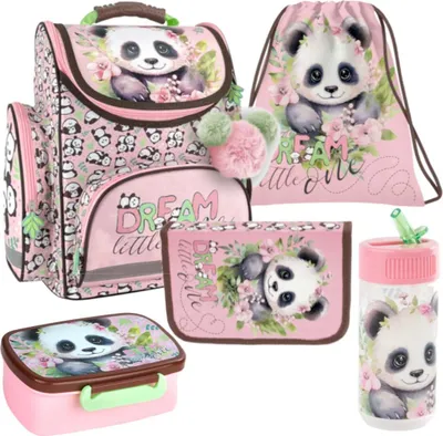 Produktbild von Schulset für Mädchen 5-teilig Sweet Panda 10 Derform