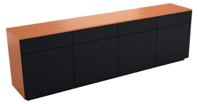 Immagine prodotto di Cartella moderna nero marrone mobili da ufficio mobili in legno moderni