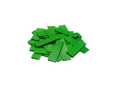 Produktbild von TCM FX Slowfall Konfetti rechteckig 55x18mm, dunkelgrün, 1kg