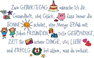 Produktbild von Cartolini Klappkarte mit Sprüchen 012