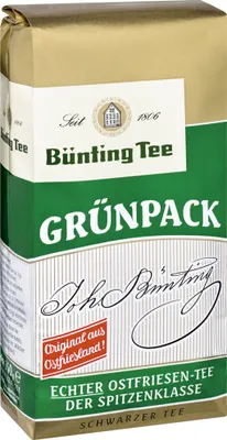 Produktbild von Bünting Tea Grünpack Čierny čaj originál z východného Fríska 500g
