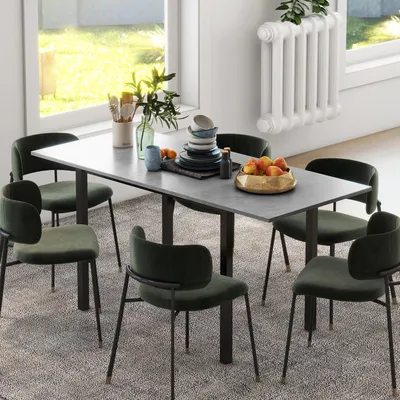 Productafbeelding van Uitklapbare Eettafel - Uitschuifbare Keukentafel - Verlengbare Tafel - Dinertafel - Woonkamertafel