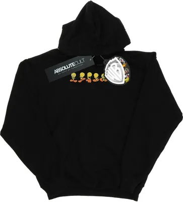 Produktbild von Looney Tunes - "Tweety Pie Colour Code" Kapuzenpullover für Damen BI9976 (S) (Schwarz)